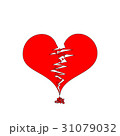 Red heartbreak / broken heart 31079032