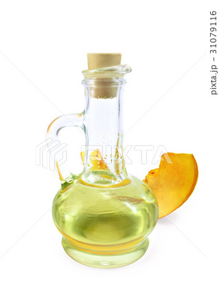 Oil pumpkin in decanter 31079116