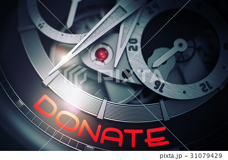 Donate on the Fashion Wristwatch Mechanism. 3D. Donate on the Fashion Wristwatch Mechanism. 3D. 31079429