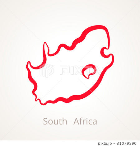South Africa - Outline Map 31079590
