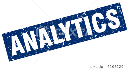 square grunge blue analytics stamp square grunge blue analytics stamp 31081294