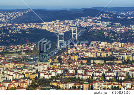 Panorama of the city of Istanbul from the observat 31082130