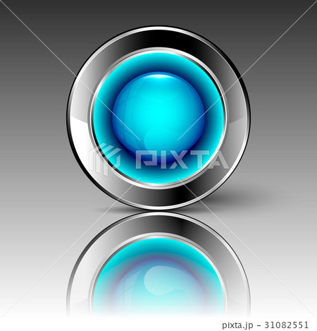 Blue futuristic circle Blue futuristic circle 31082551