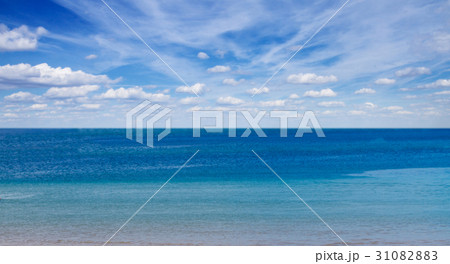 sea shore with blue sky 31082883