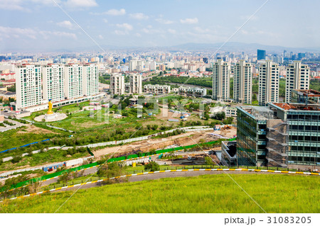 Ulaanbaatar aerial view, Mongolia Ulaanbaatar aerial view, Mongolia 31083205
