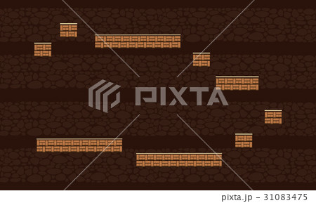 Collection stock brown wall game background Collection stock brown wall game background 31083475