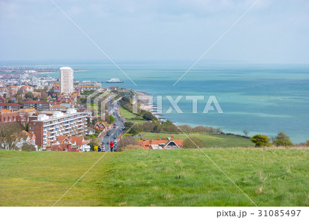 Overview of eastbourne, east sussex, england, UK 31085497