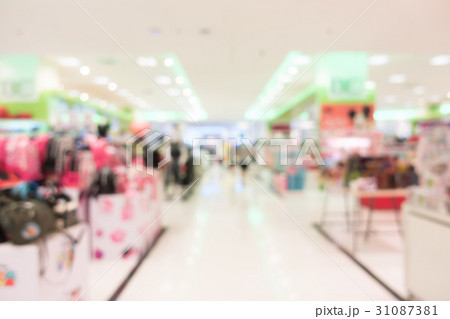 Abstract blur shopping mall 31087381