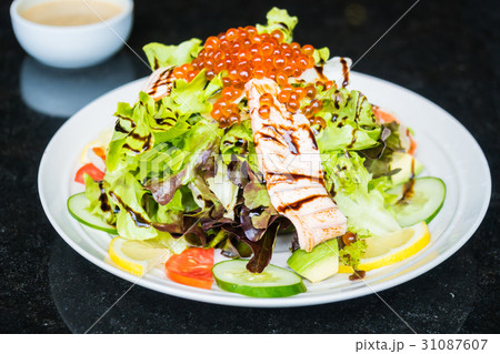 Salmon salad 31087607