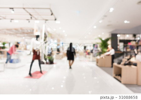Abstract blur shopping mall 31088658