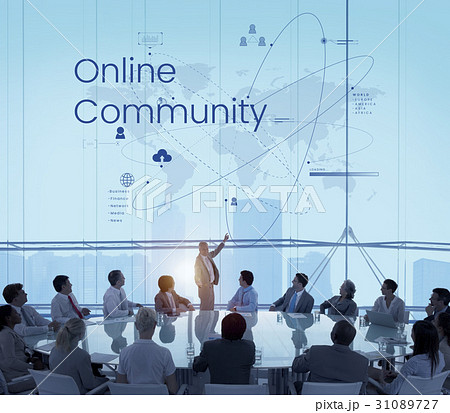 World Map Connection Social Media Technology 31089727
