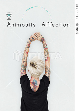 Antonym Opposite Happy Sad Fondness Hatred Animosity Affection 31090316