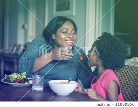 African Descent Family House Home Resting Living 31090956