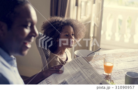 African Descent Family House Home Resting Living 31090957