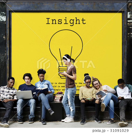 Bulb Sign Idea Symbol Word 31091029