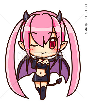 サキュバス_C_薄桃髪 31091051