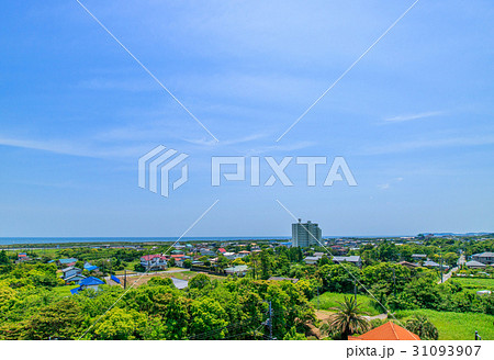千葉県一宮町新地付近を空撮 千葉県一宮町新地付近を空撮 31093907