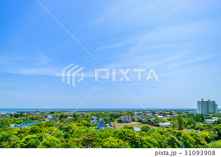 千葉県一宮町新地付近を空撮 千葉県一宮町新地付近を空撮 31093908
