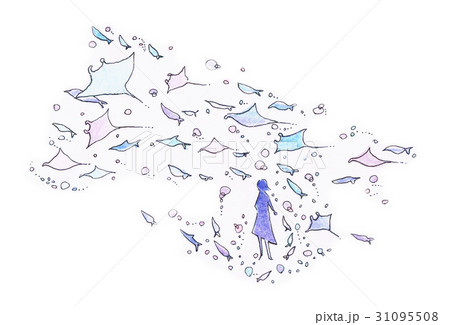 少女と魚たち 少女と魚たち 31095508