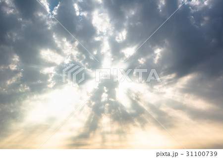 Beautiful blue sky for background 31100739