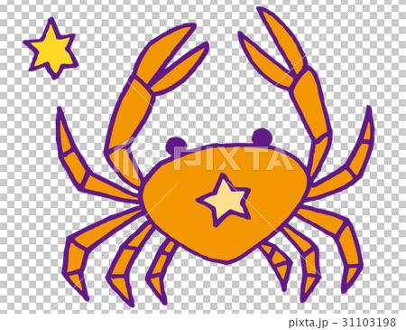 蟹座のイラスト 31103198
