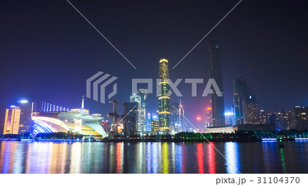 広州 珠江 夜景 Guangzhou Nightview 広州 珠江 夜景 Guangzhou Nightview 31104370