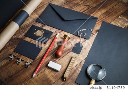 Black branding template Black branding template 31104789