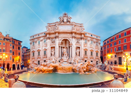Trevi Fountain or Fontana di Trevi in Rome, Italy 31104849
