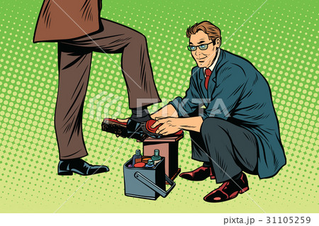 businessman Shoe Shiner 31105259