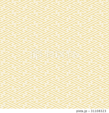紗綾形（背景素材） 31108323