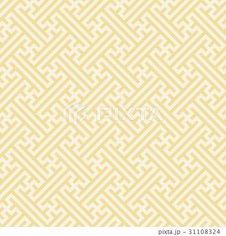 紗綾形（背景素材） 31108324