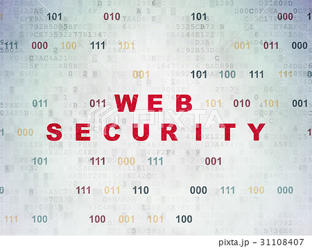 Web design concept: Web Security on Digital Data 31108407