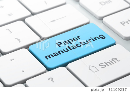 Industry concept: Paper Manufacturing on computer 31109257