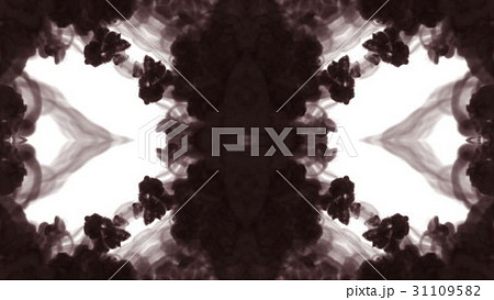 Abstract black and white background of ink or 31109582