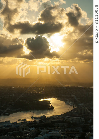 Sunset view from Sydney city Sunset view from Sydney city 31110058