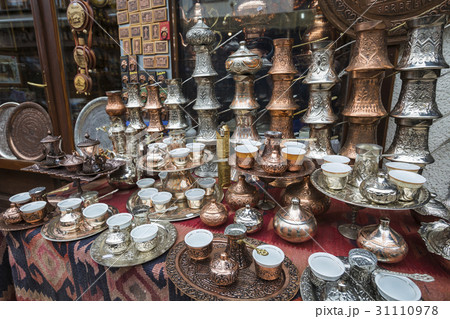 Copper product as souvenir for visitors 31110978