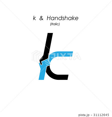 Creative k- letter icon abstract logo design 31112645