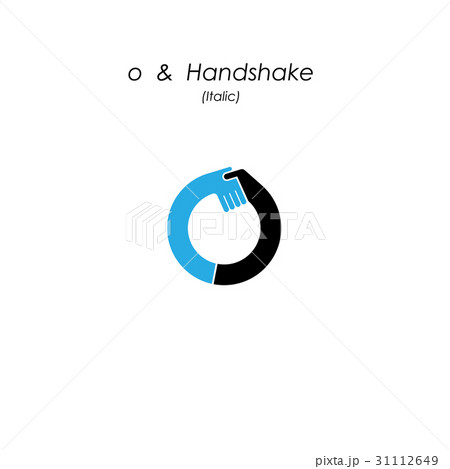 Creative o- letter icon abstract logo design  31112649