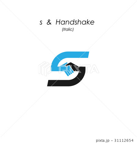Creative s- letter icon abstract logo design  31112654