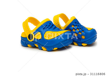 Baby shoes isolated on the white background 31116806