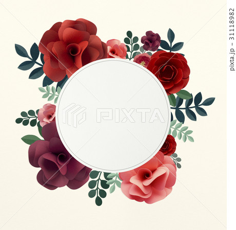 Rose Pattern Floral Texture Concept 31118982