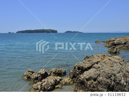 阿久根市から見た阿久根大島 31119652