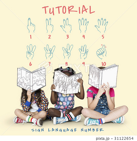 Sign Language Number Instruction Lesson Graphic Sign Language Number Instruction Lesson Graphic 31122654