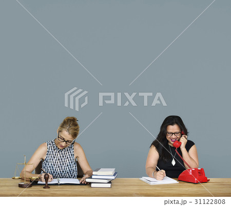 Two Ladies Working Law Firm Two Ladies Working Law Firm 31122808