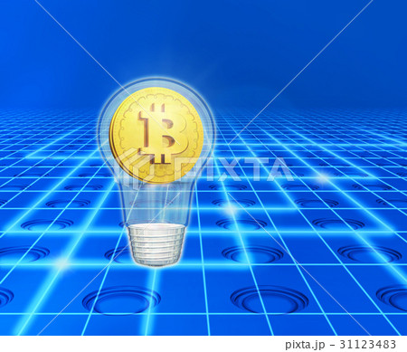 電球とビットコインとフィンテック技術 31123483