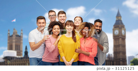 international group of happy smiling people 31125125