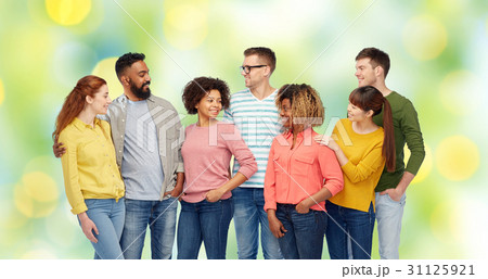 international group of happy smiling people international group of happy smiling people 31125921