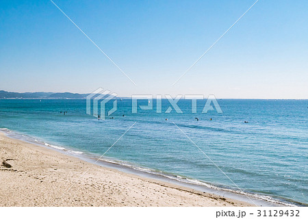 神奈川県 鎌倉市 七里ヶ浜 ビーチ 31129432
