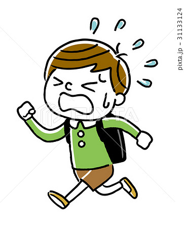 遅刻する男の子 31133124