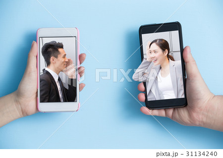 business communication concept 31134240